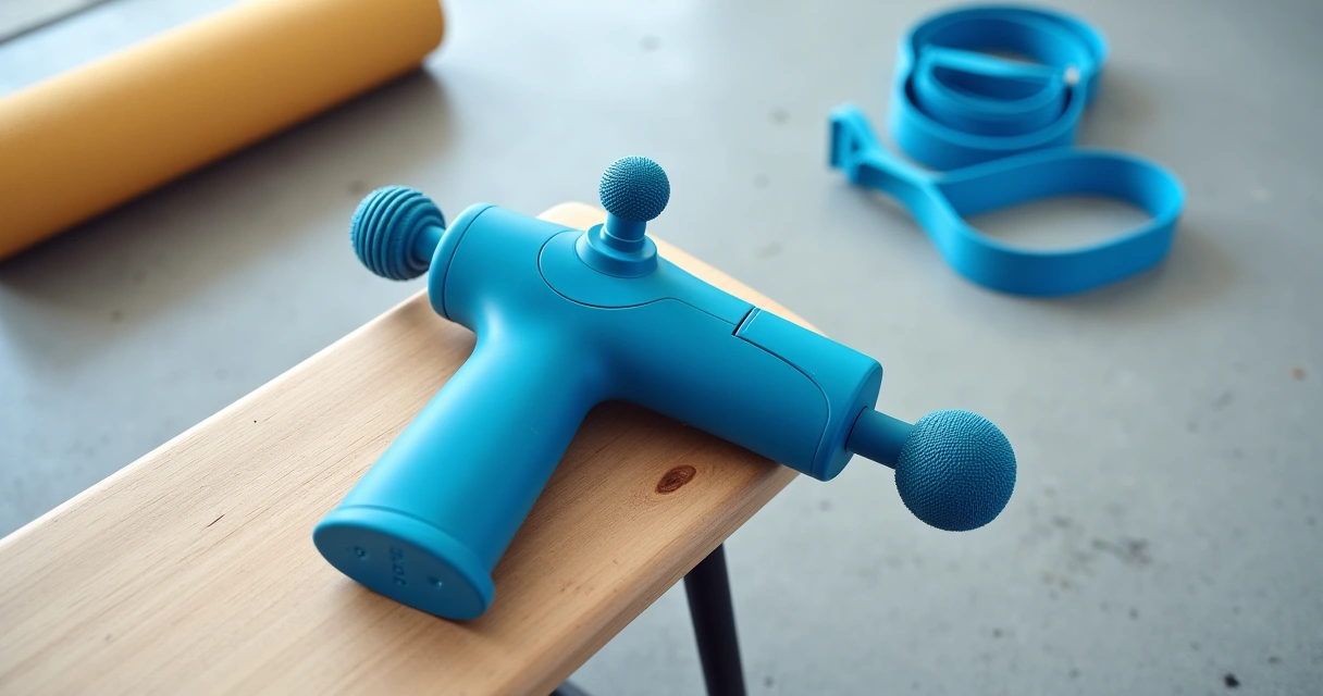 How to use percussion massagers for calf tightness after summer trail running